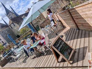 Terrasse at Les Herbes Folles in Dourdan