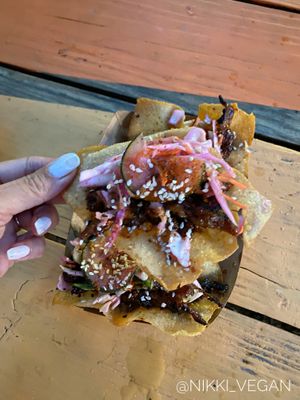 Bulgogi tacos  at Sunny's Backyard in Austin
