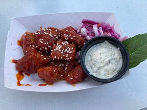 KFC at Sunny's Backyard in Austin