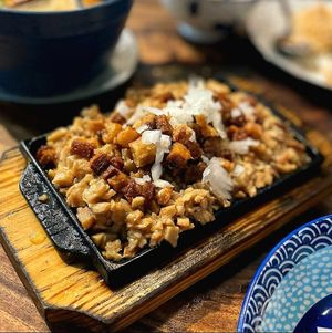 Vegan sisig at Cosmic - Pasig in Pasig