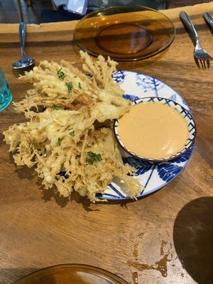 Fried enoki   at Cosmic - Pasig in Pasig