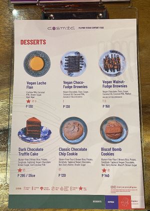 desserts  at Cosmic - Pasig in Pasig