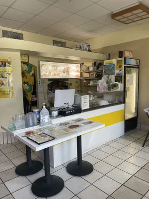 Counter at Loving Hut - King St in Honolulu