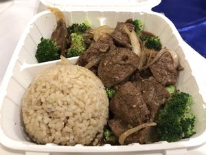 Brocco Pua at Loving Hut - King St in Honolulu