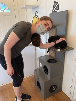   at Purr Cup Cafe in Raleigh