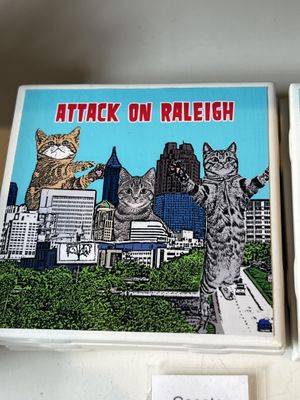   at Purr Cup Cafe in Raleigh