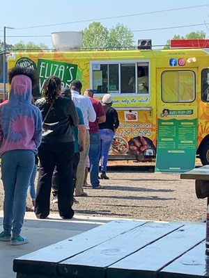 Opening day April 6, 2021 at Eliza's Vegan Café in Florence