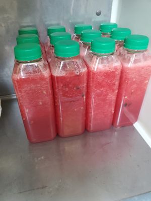 Watermelon Juice at Eliza's Vegan Café in Florence