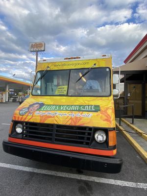   at Eliza's Vegan Café in Florence