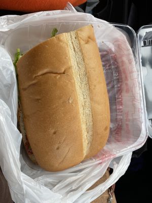 Spicy chicken, delicious but I would say 3 servings  #Veganuary at Eliza's Vegan Café in Florence