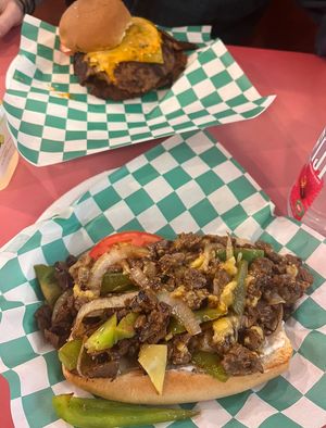   at Eliza's Vegan Café in Florence