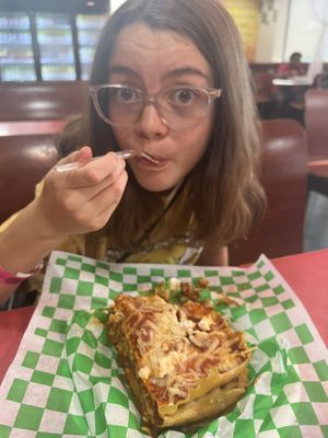   at Eliza's Vegan Café in Florence