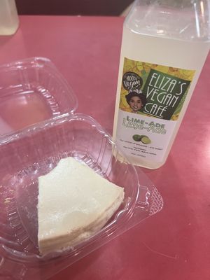   at Eliza's Vegan Café in Florence