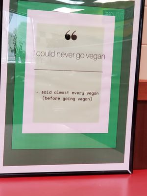  at Eliza's Vegan Café in Florence