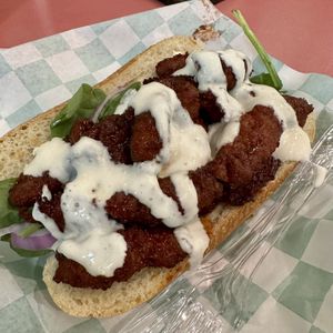   at Eliza's Vegan Café in Florence