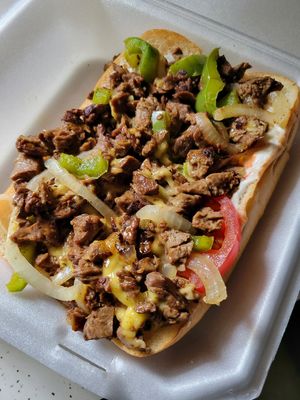 Philly at Eliza's Vegan Café in Florence