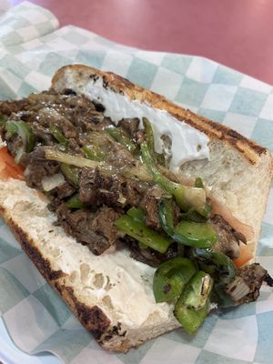 Cheesesteak   at Eliza's Vegan Café in Florence