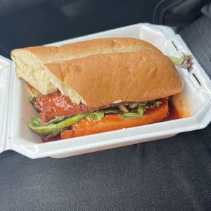   at Eliza's Vegan Café in Florence