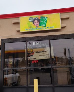  at Eliza's Vegan Café in Florence