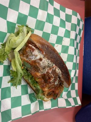   at Eliza's Vegan Café in Florence