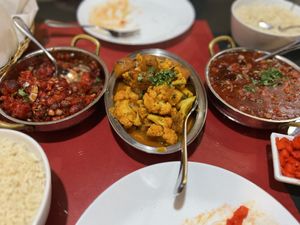 I overate completely   at Kasturi Indian Cuisine in Winston-salem