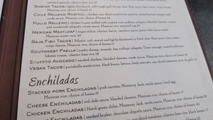 Marked vegan and tasty! at Iron Cactus in San Antonio