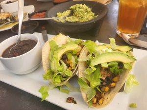 Vegan Tacos! at Iron Cactus in San Antonio
