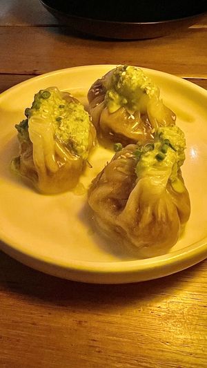 Vegan tofu dumplings #Veganuary at Emily Taylor in Fremantle