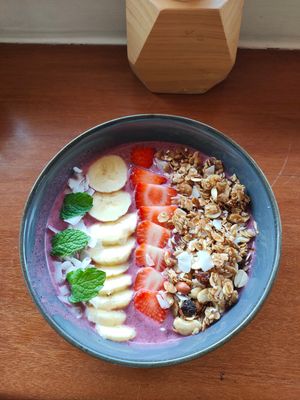 Berry smoothie at The Cure Bali in Kuta