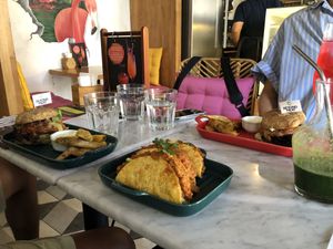 Taco’s and burgers!  at The Cure Bali in Kuta