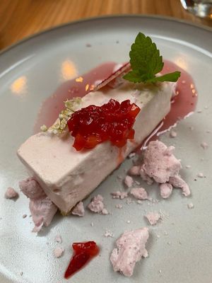 Het toetje van de proeverij at Kasvio in Utrecht