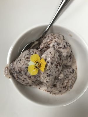 Stracciatella ice cream at Kasvio in Utrecht