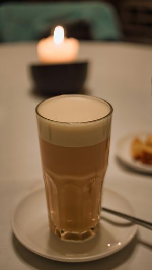 Chai Latte with Boterkoek at Kasvio in Utrecht