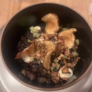 Lentils main dish  at Kasvio in Utrecht