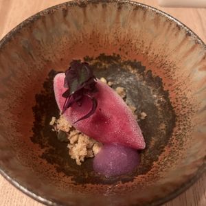 Sorbet (pre-dessert)  at Kasvio in Utrecht