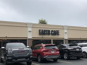 Front of restaurant  at Earth Cafe in Myrtle Beach