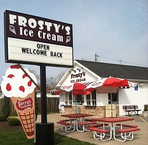George Urban location at Frosty's Ice Cream in Depew