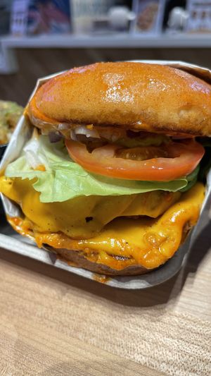 Burgers done right #Veganuary at Spotless Burgers in Glendora