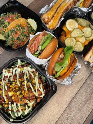 Can’t believe this is all Vegan #Veganuary at Spotless Burgers in Glendora