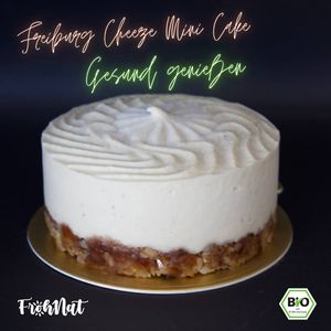 Bio New Freiburg Cheeze Raw Mini Cake at FrohNat - DessertX in Freiburg