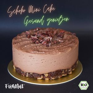 Bio Schoko Raw Mini Cake at FrohNat - DessertX in Freiburg