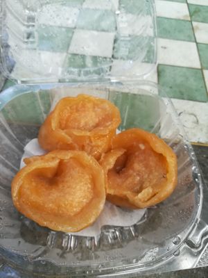 Shark fin dumplings at Vegetarian Dim Sum House in New York City