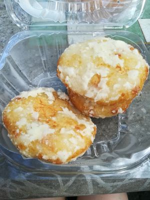 Lotus root cakes at Vegetarian Dim Sum House in New York City