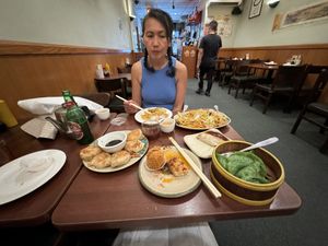   at Vegetarian Dim Sum House in New York City