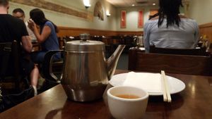 Inside at Vegetarian Dim Sum House in New York City