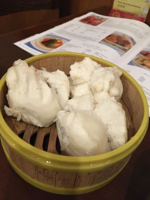 Pork buns at Vegetarian Dim Sum House in New York City