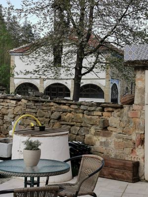 Well & Church View  at RisingSoul Retreat in Tryavna