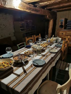 Dinner Party at RisingSoul Retreat in Tryavna