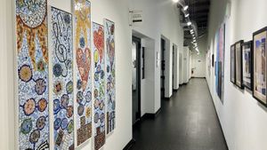 Hallway back to Study-hall   at OCA Mocha in Halethorpe