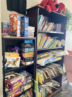 Board-game Library  at OCA Mocha in Halethorpe